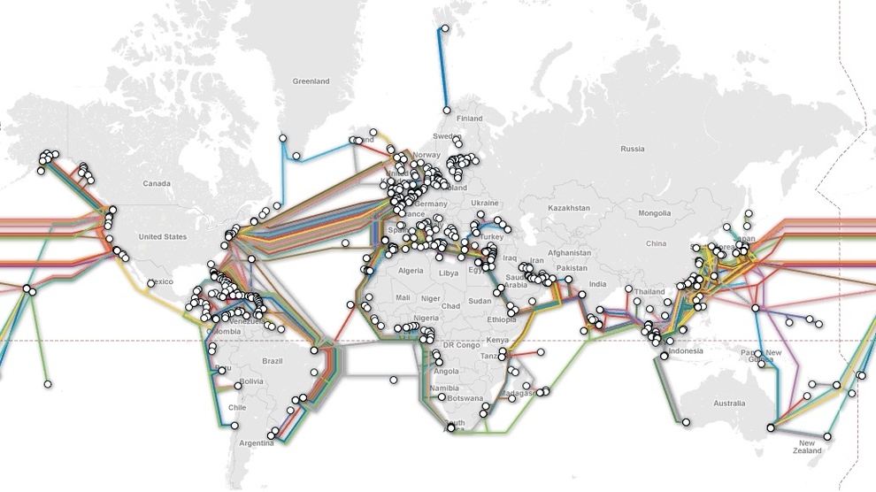 How our worldwide web is connected under the sea