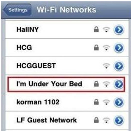 Funny WiFi Names to Make your Neighbors Think | Webafrica Blog Funny WiFi Names to Make your Neighbors Think | Webafrica Blog