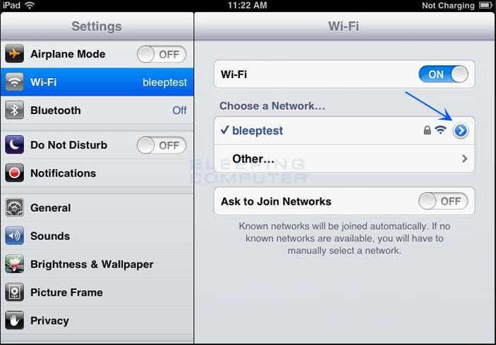 Set up wifi on mac