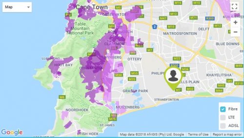 Fibre available Southern Suburbs 