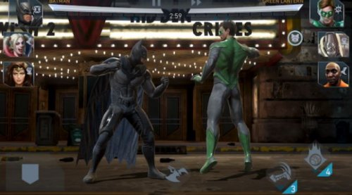 mobile game 2018 injustice 2