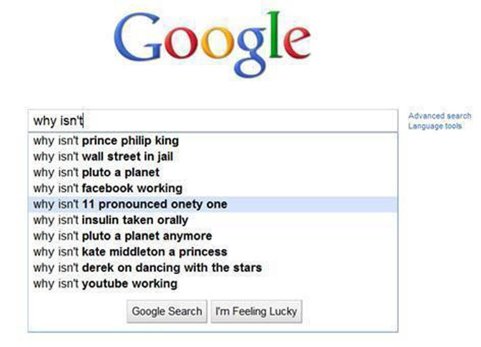 Google Questions That Will Make You LOL | Webafrica Blog