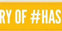 A history of #hashtags