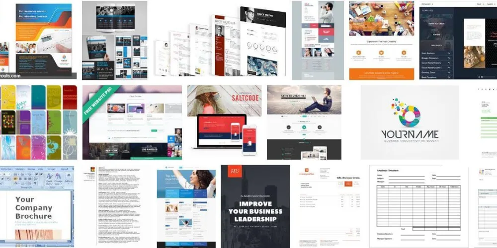 Free Online Templates for Work