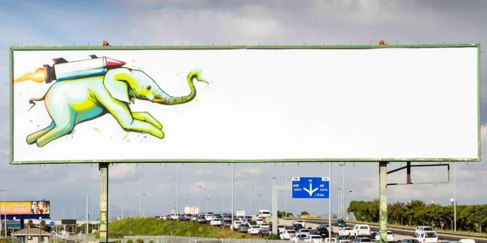 Rocket Ellie: The Webafrica Billboard that kept Cape Town Guessing
