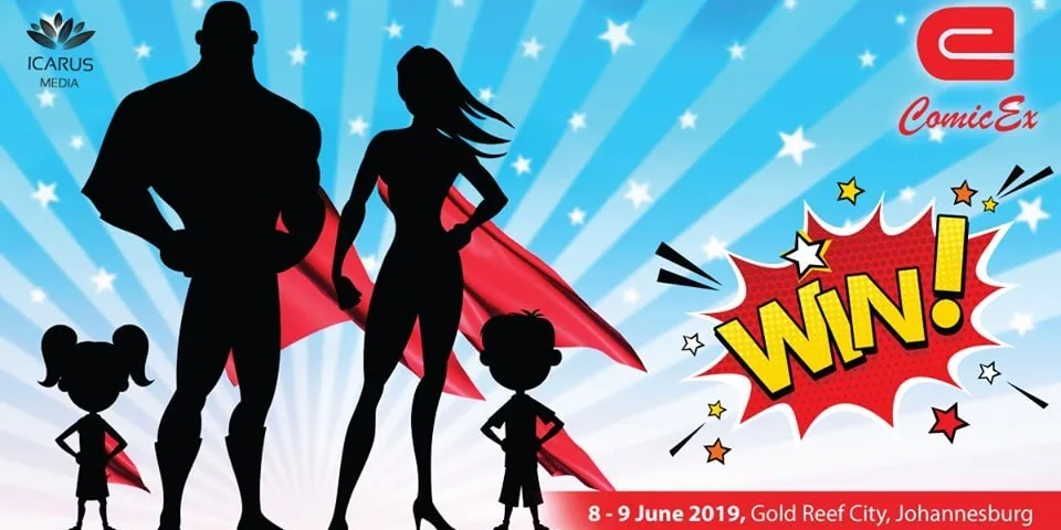 WIN ComicEX tickets with Webafrica and Vumatel