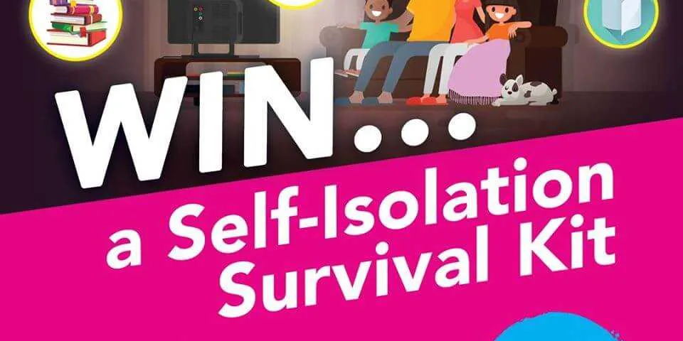 WIN! Need a self-isolation survival kit? We can help with that!