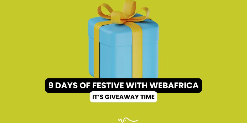 9 Days Of Festive With Webafrica